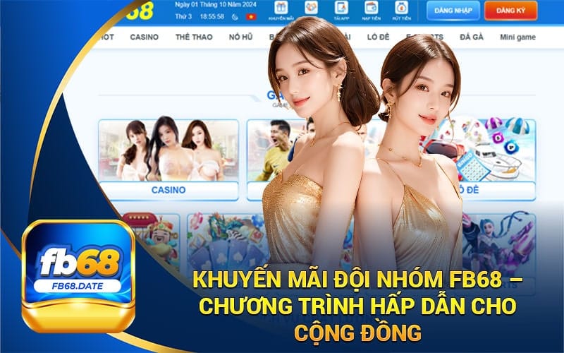 Khuyến Mãi Đội Nhóm FB68 – Chương Trình Hấp Dẫn Cho Cộng Đồng