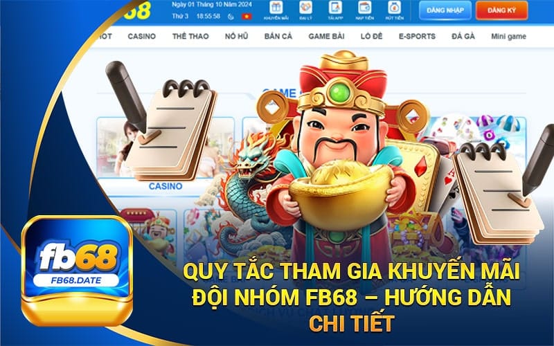 Quy Tắc Tham Gia Khuyến Mãi Đội Nhóm FB68 – Hướng Dẫn Chi Tiết